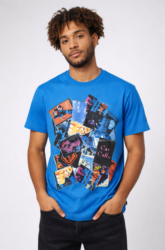 Polera Casual Bross Blue (Hombre)