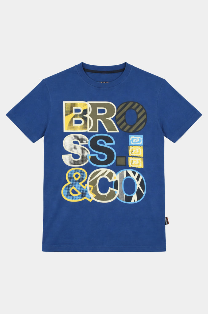 Polera Casual Bross Blue (Hombre)