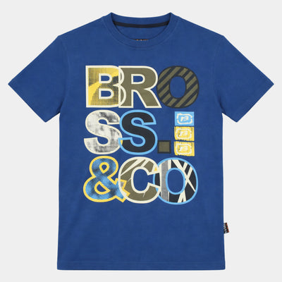 Polera Casual Bross Blue (Hombre)