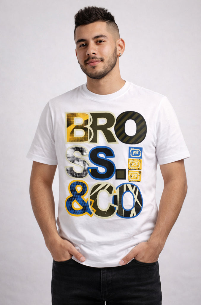 Polera Casual Bross White (Hombre)