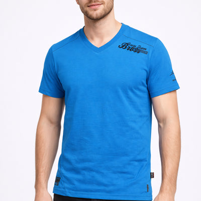 Polera Casual Bross Blue (Hombre)