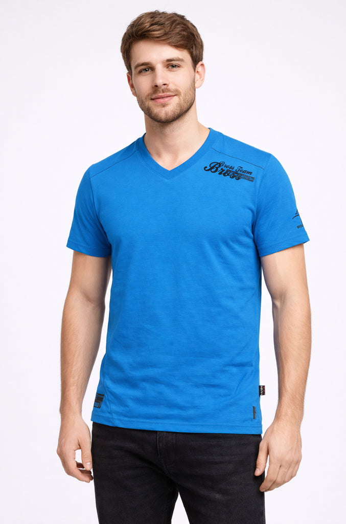 Polera Casual Bross Blue (Hombre)