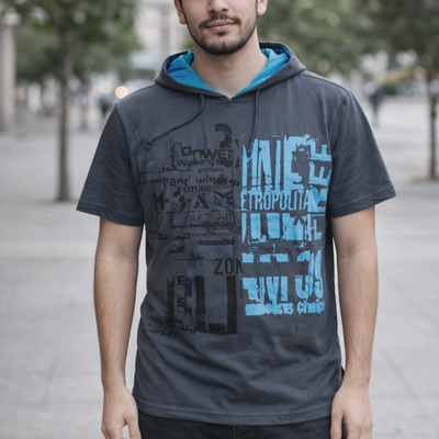 Polera Casual Bross Blue (Hombre)