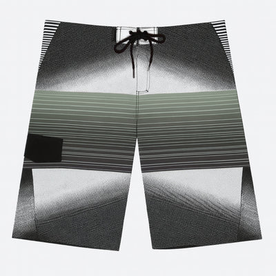 Traje De Baño Listado Gray (Hombre)