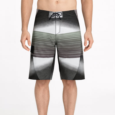 Traje De Baño Listado Gray (Hombre)