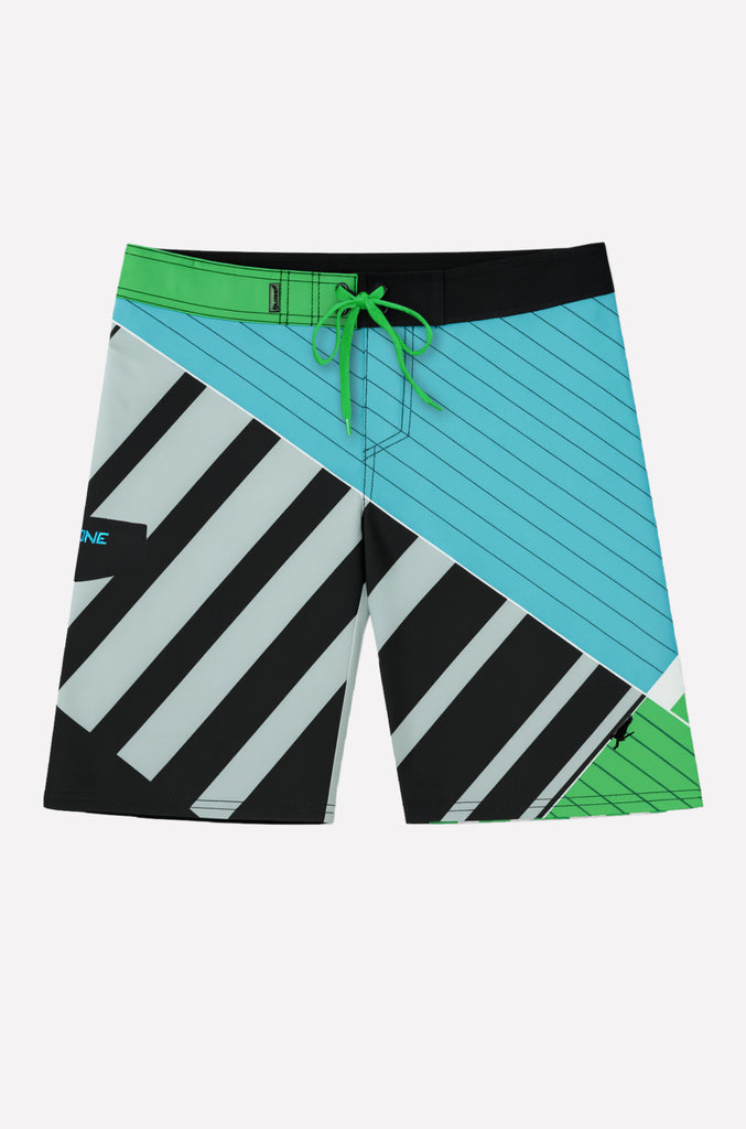 Traje De Baño Estampado V2 Turquoise (Hombre)