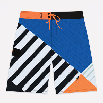 Traje De Baño Estampado V2 Blue (Hombre)