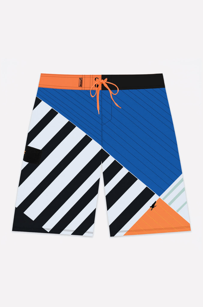 Traje De Baño Estampado V2 Blue (Hombre)