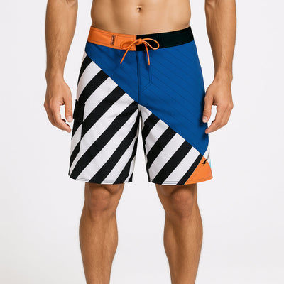 Traje De Baño Estampado V2 Blue (Hombre)