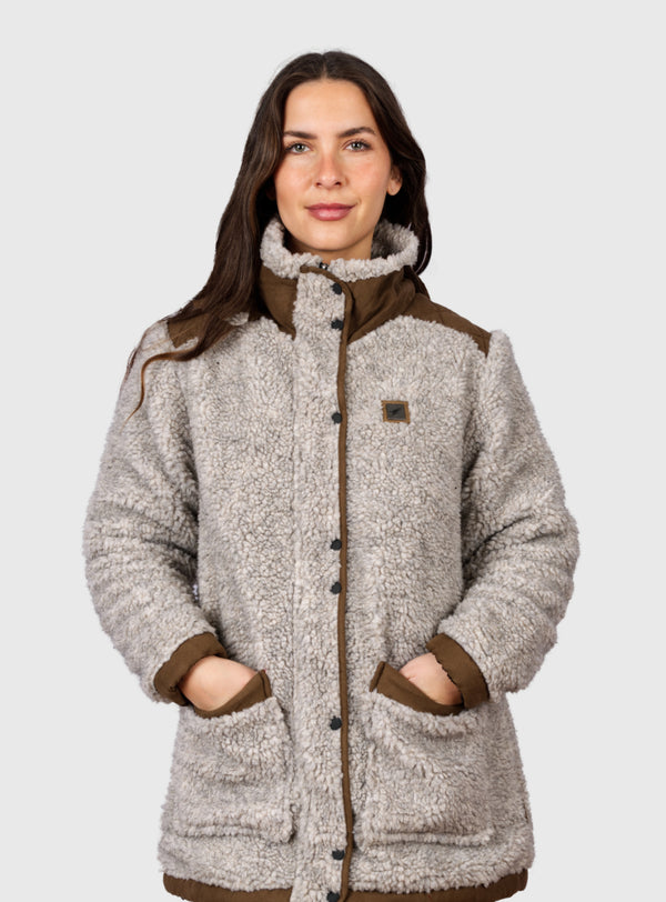 Abrigo Chiporro Coldless V2 Heather Beige (Mujer)