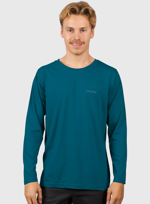 Polera Manga Larga Classic Blue (Hombre)