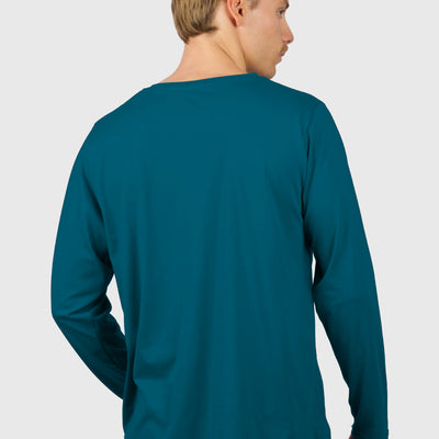 Polera Manga Larga Classic Blue (Hombre)