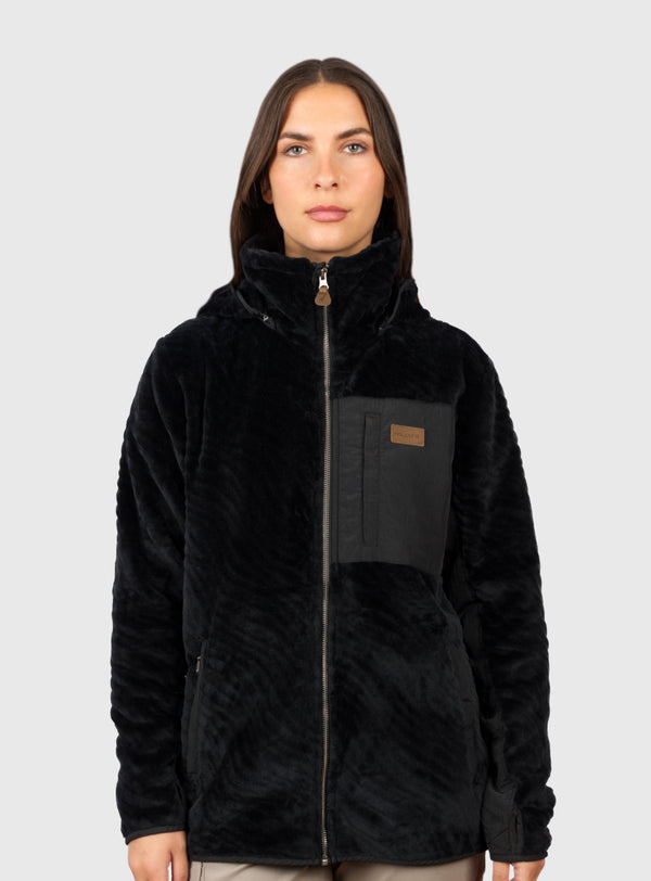 Chaqueta Shaggy Waves Black (Mujer)