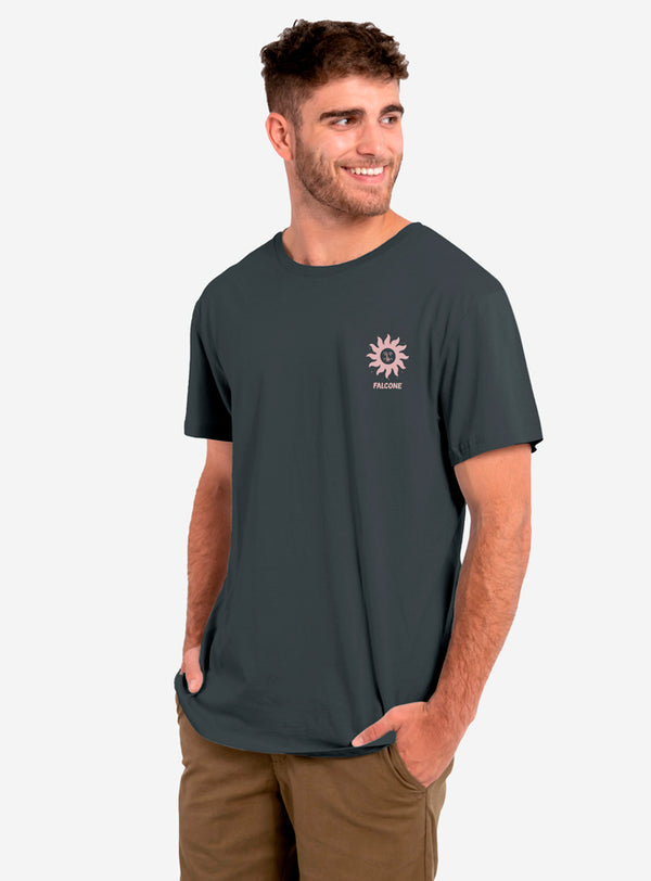 Polera Orgánica Endless Horizon Dark Gray (Hombre)