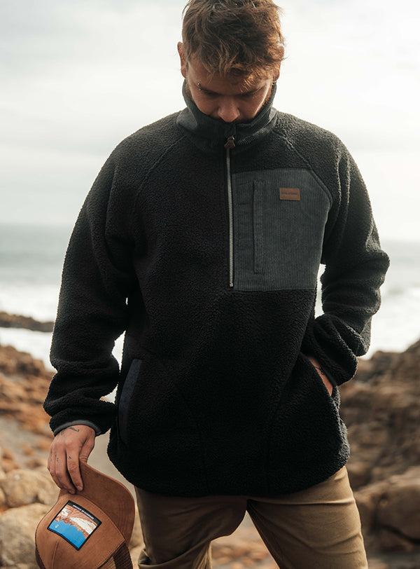 Polerón Sherpa Nomadic Black (Hombre)