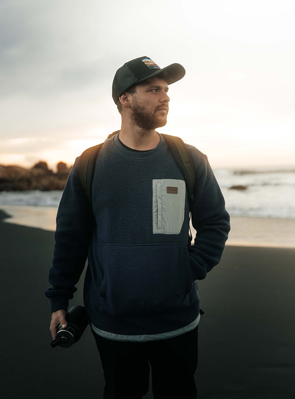 Polerón Frontier Blue (Hombre)