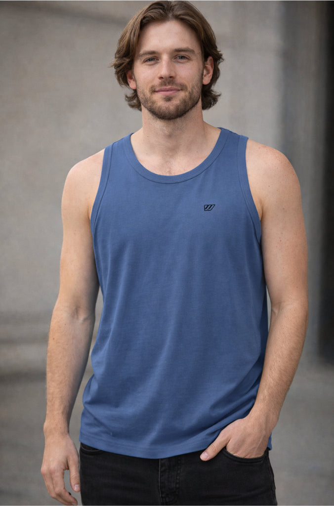 Polera Sin Mangas Wanser Blue (Hombre)
