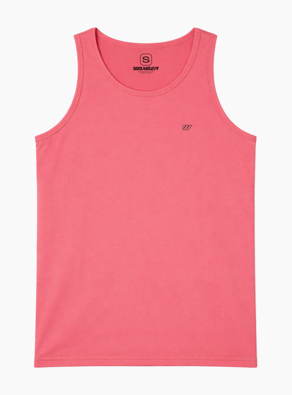 Polera Sin Mangas Wanser Coral (Hombre)