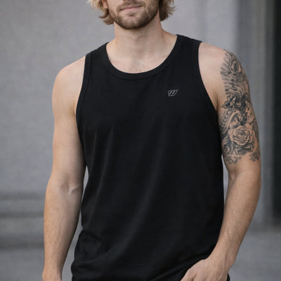 Polera Sin Mangas Wanser Black (Hombre)