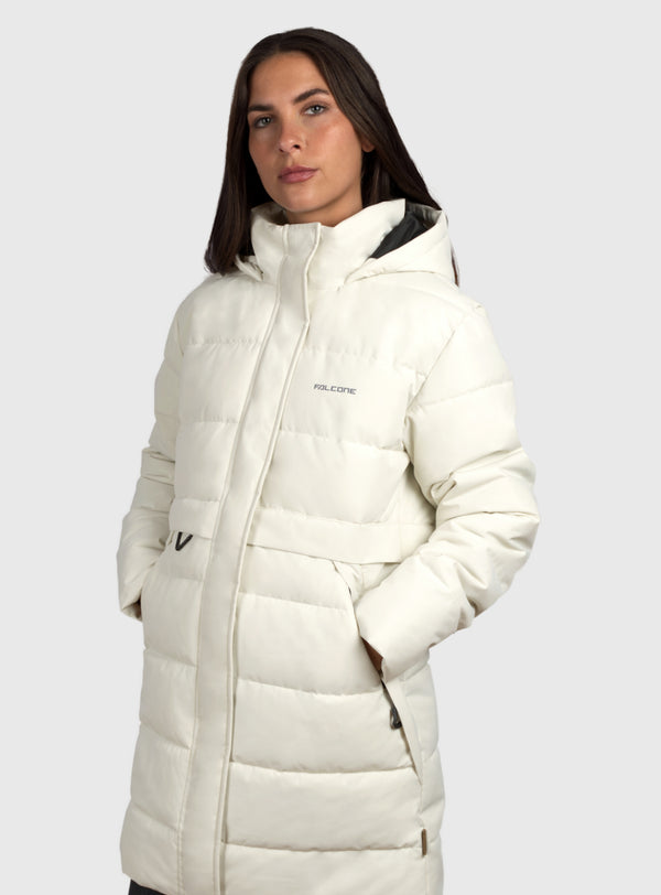 Parka Venturesome Off White (Mujer)