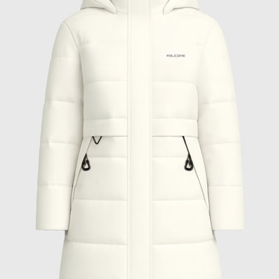 Parka Venturesome Off White (Mujer)