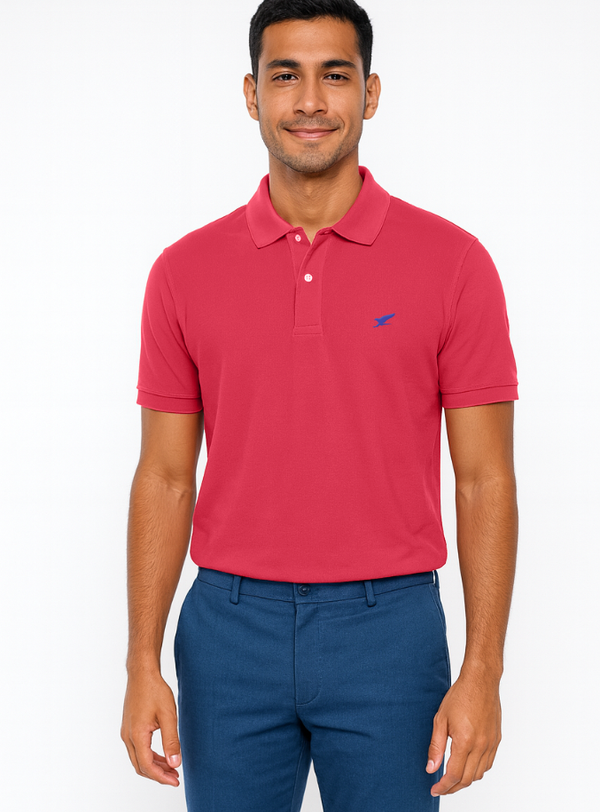 Polera Piqué Falcone Coral (Hombre)