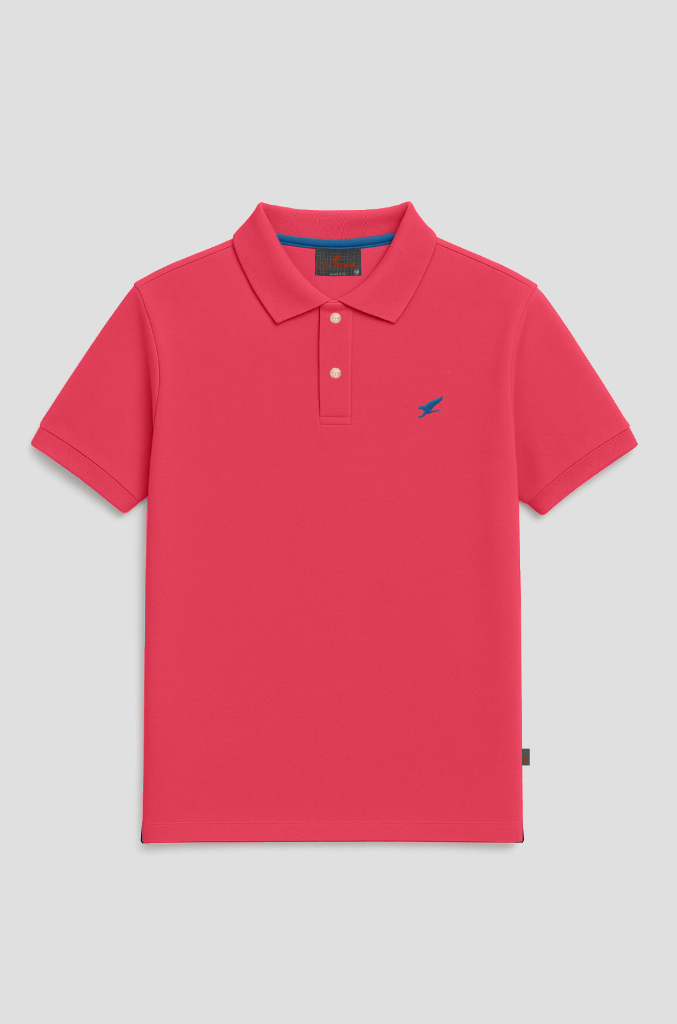 Polera Piqué Falcone Coral (Hombre)