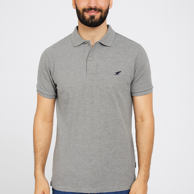 Polera Piqué Falcone Gray (Hombre)