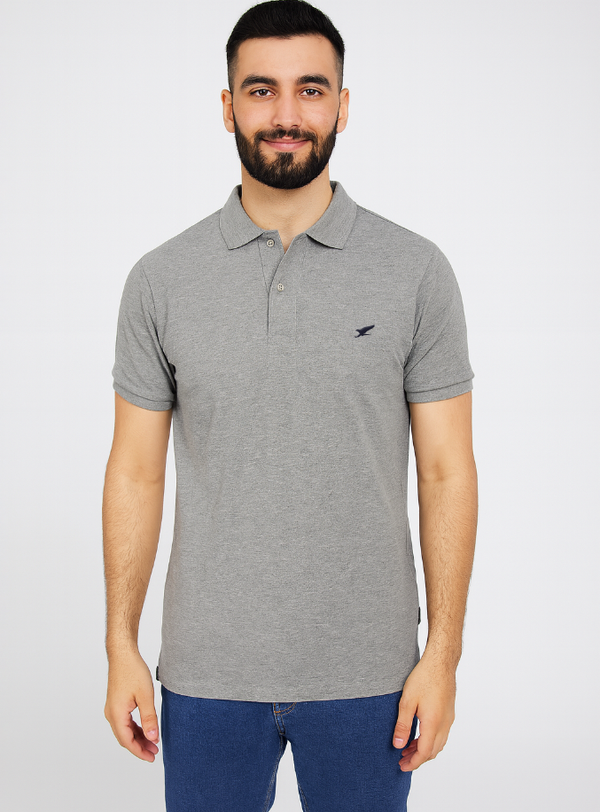 Polera Pique Falcone Gray (Hombre)