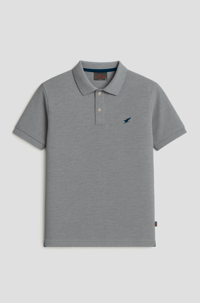 Polera Piqué Falcone Gray (Hombre)