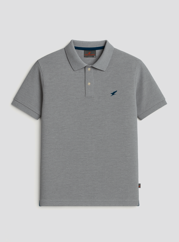 Polera Pique Falcone Gray (Hombre)