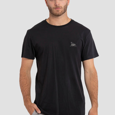 Polera Orgánica Best View Ever Black (Hombre)