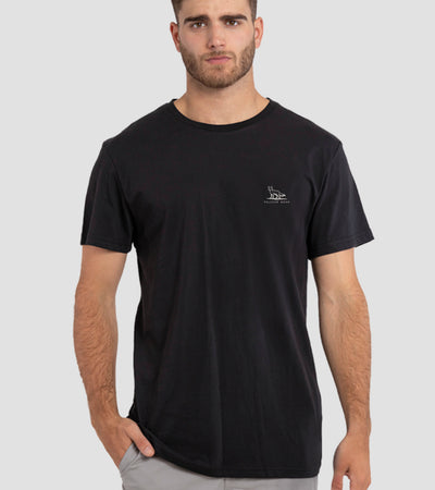 Polera Orgánica Best View Ever Black (Hombre)