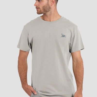 Polera Orgánica Best View Ever Taupe (Hombre)