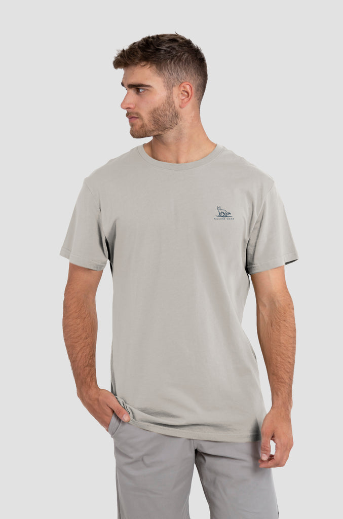 Polera Orgánica Best View Ever Taupe (Hombre)