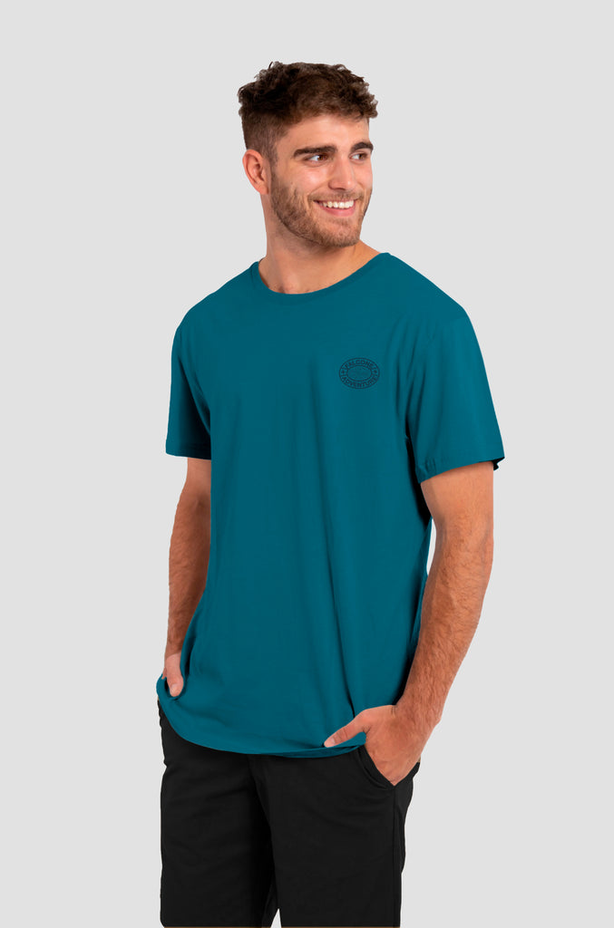 Polera Orgánica Adventure Blue (Hombre)