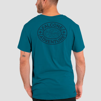 Polera Orgánica Adventure Blue (Hombre)