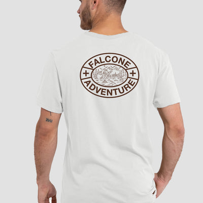 Polera Orgánica Adventure White (Hombre)