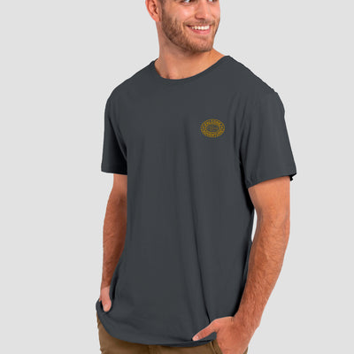 Polera Orgánica Adventure Dark Gray (Hombre)