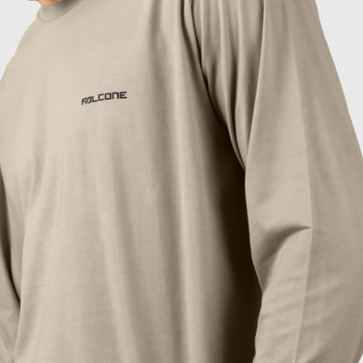 Polera Manga Larga Classic Taupe (Hombre)