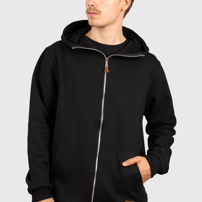 Polerón Zipper Classic Black (Hombre)