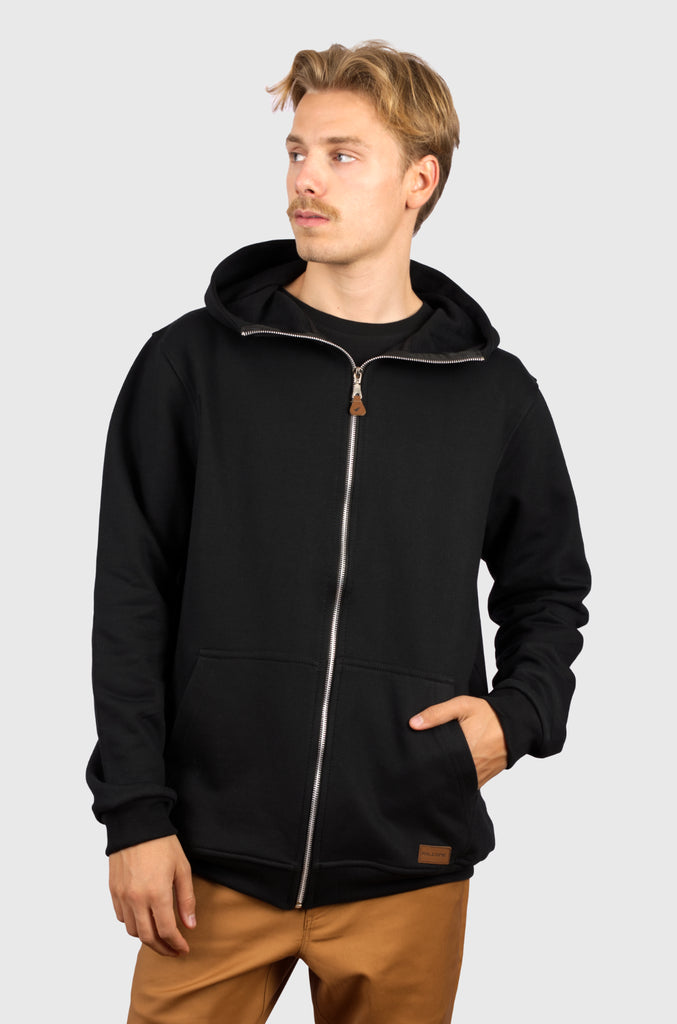 Polerón Zipper Classic Black (Hombre)