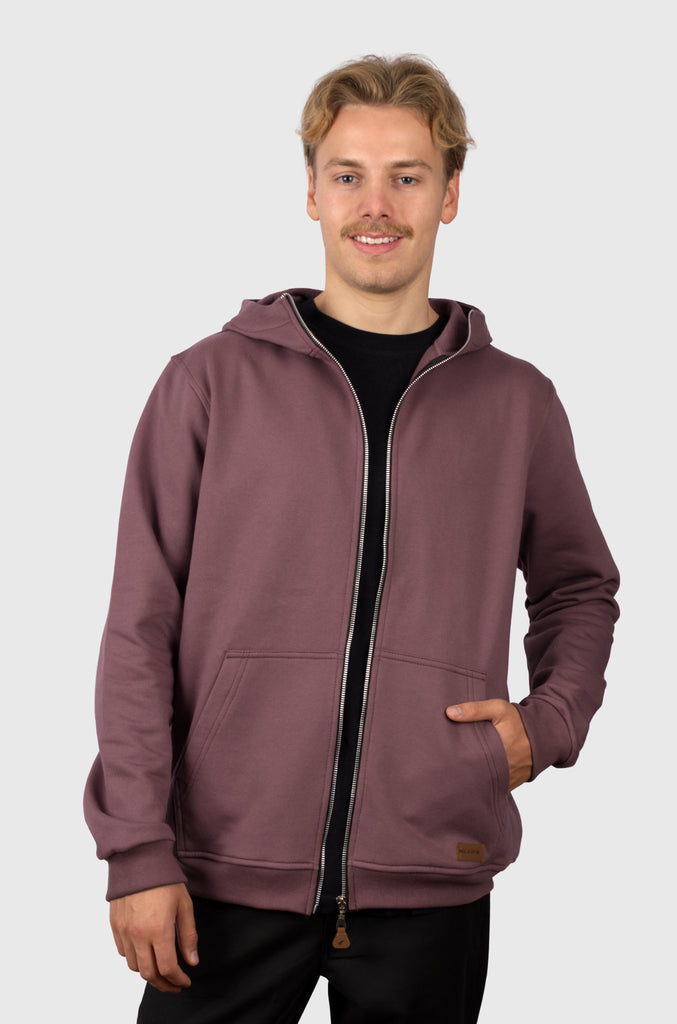 Polerón Zipper Classic Burdeo (Hombre)