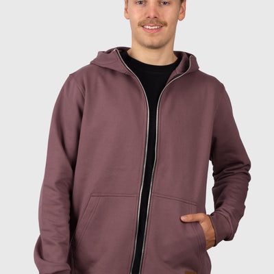 Polerón Zipper Classic Burdeo (Hombre)