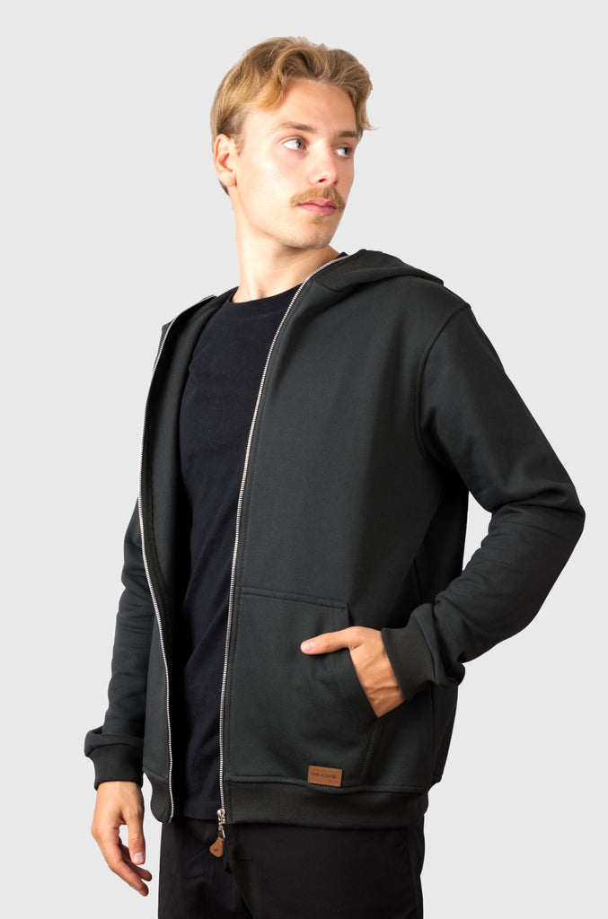Polerón Zipper Classic Dark Gray (Hombre)