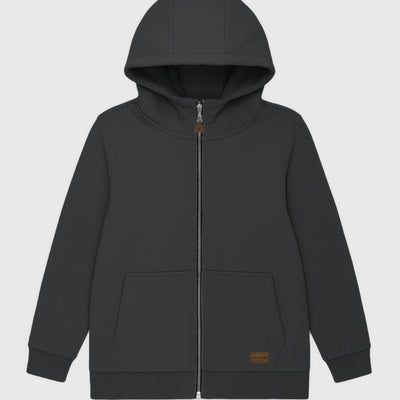 Polerón Zipper Classic Dark Gray (Hombre)