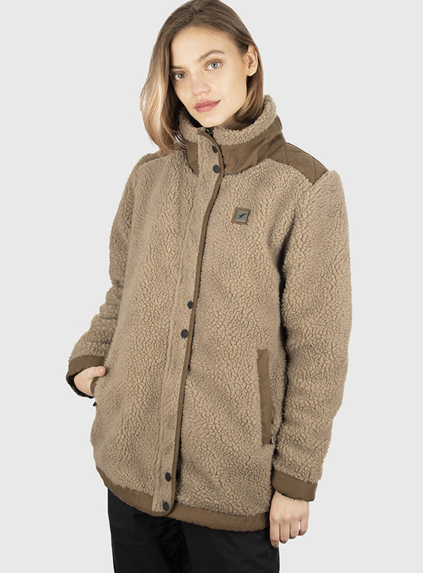 Abrigo Chiporro Coldless Milk Brown (Mujer)