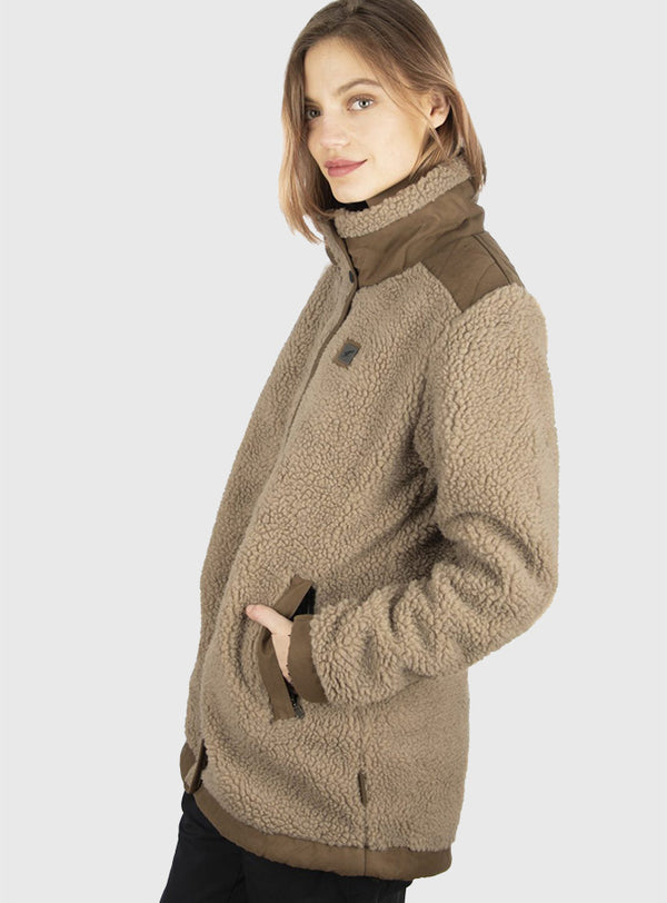 Abrigo Chiporro Coldless Milk Brown (Mujer)