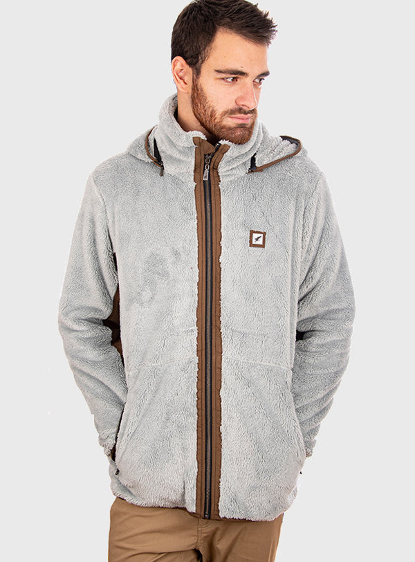 Chaqueta Shaggy Lander Silver Gray (Hombre)