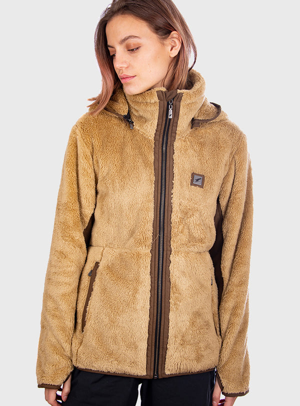 Chaqueta Shaggy Lander Mustard (Mujer)